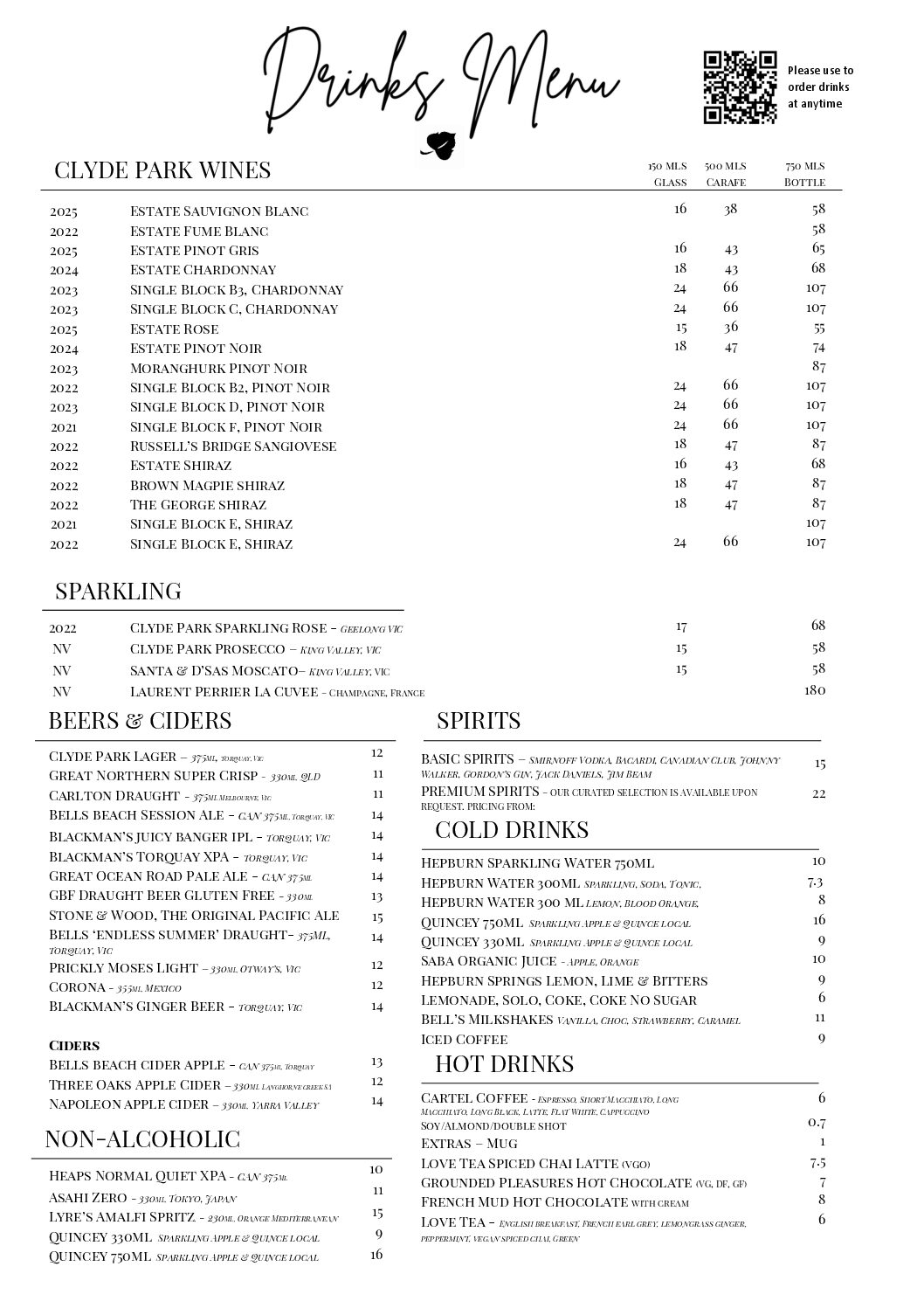 Menu 05.06.2026 back page
